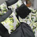 Ver imagem 2 de JOGO DE CAMA CASAL KING SIZE 8 PEÇAS COM ALMOFADA PLUME