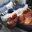 Ver imagem 3 de JOGO DE CAMA CASAL SUPER KING 9 PEÇAS FLOR DE MÃE