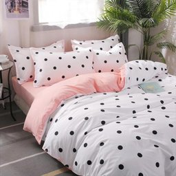 Jogo de Cama Solteiro 6 Peças Pin Up com Edredom Bicolor - 2