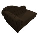 Ver imagem 5 de Diva Recamier Diana 140cm Lado Direito Corano - Amarena Móveis - Marrom