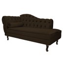 Ver imagem 1 de Diva Recamier Diana 140cm Lado Direito Corano - Amarena Móveis - Marrom