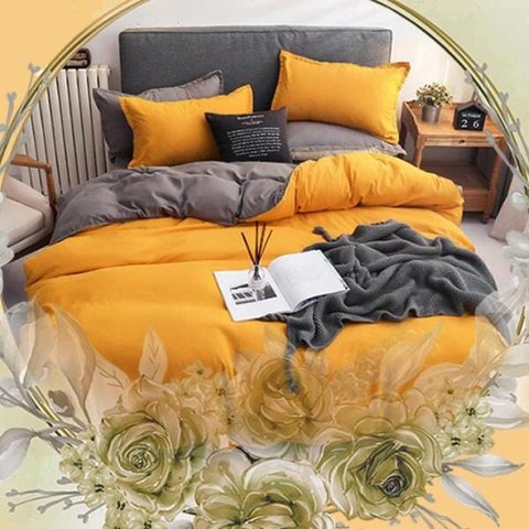 JOGO DE CAMA CASAL COMUM COMPLETO 7 PEÇAS COM EDREDOM