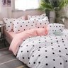 JOGO DE CAMA CASAL QUEEN 6 PEÇAS PIN UP COM EDREDOM BICOLOR - 2