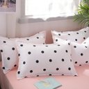 Ver imagem 3 de Jogo de Cama Casal Queen 6 Peças Pin Up com Edredom Bicolor