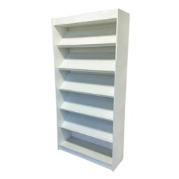 Estante Sapateira Expositor Branco 185x92x32cm - Deep - 2