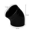 Ver imagem 4 de Saleiro Médio Gourmet de Porcelana Para Mesa e Bancada 13cm - Wp Connect Saleiro Aberto Preto