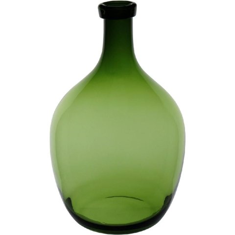 Vaso Decorativo Enfeite Home&Co Vidro 40x24x24cm Verde