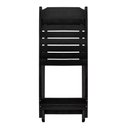 Ver imagem 5 de Mesa de Jantar Madeira Maciça Dobravel Premium 120x70 4 Cadeiras - Preto