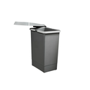 Ver imagem 1 de Lixeira Suspensa para Cozinha Swing 24 Litros - Zen Design