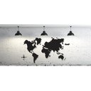 Ver imagem 2 de All you need is love 1,06x0,17m Lettering Madeira Mdf Aplique de Parede - Preto - Preto