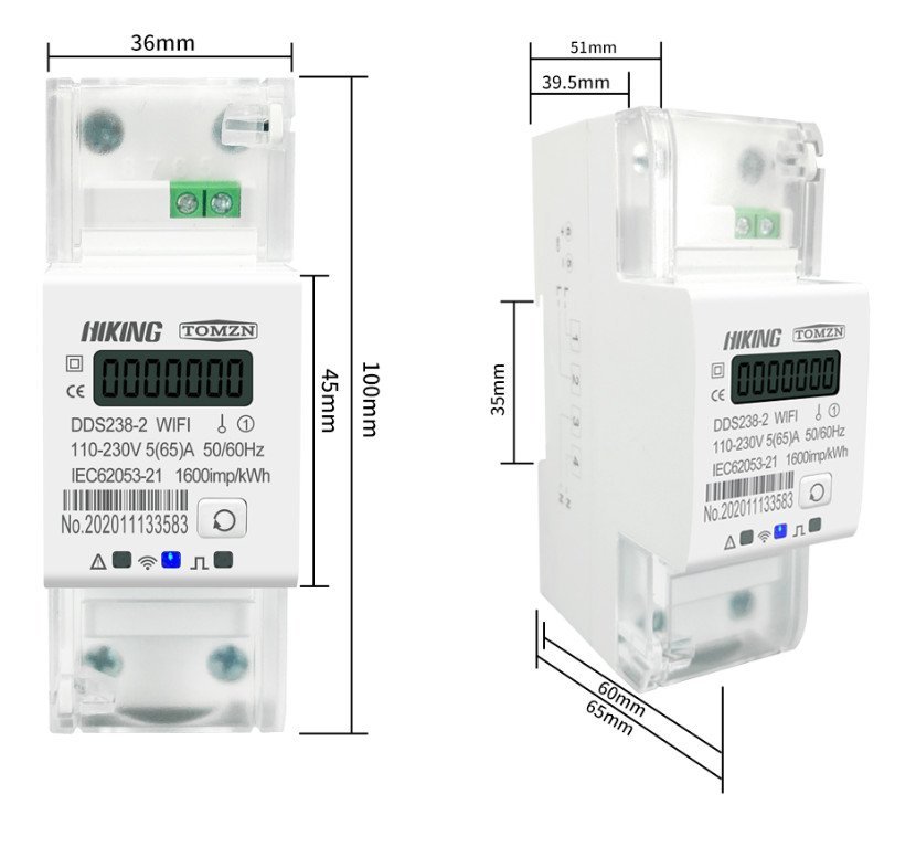 Medidor Consumo Inteligente Wifi 65a Alexa Google 110v 220v - 9