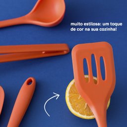 ESPÁTULA VAZADA DE SILICONE DUPLO - OIKOS - 4