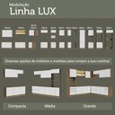 Ver mais imagens de Armário Aéreo 100cm 1 Porta Basculante Lux Madesa