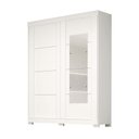 Ver imagem 1 de Guarda Roupa Solteiro com Espelho 2 Portas de Correr Acp Móveis Branco - 100% Mdf