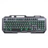 Teclado Gamer Vx Gaming Shield Abnt2 Multimidia Led Verde 1.8 Mt Topo em Metal Sensação Mecanica - 2