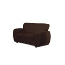 Ver imagem 1 de Capa Sofa de 2 Lugares Tecido Malha Gel Poliéster Gold Marrom