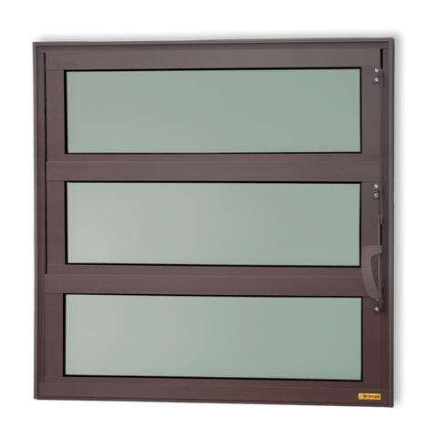 Basculante Alumínio 60 x 100 Elite V.Boreal Marrom Corten Brimak