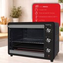 Ver imagem 7 de Forno Elétrico de Bancada 60 Litros Fogatti Black I60