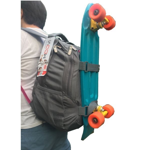 Mochila C/ Skatebag Notebook 15,6" Capa Chuva - 8
