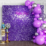 Kit 20 Placa Painel Shimmer Wall Muro Lantejoula Festa 30x30 Modelos:roxo - 1