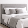 Cabeceira Estofada Suede Cama Casal Moderna 150cm Cinza - 2