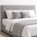 Ver imagem 6 de Cabeceira Estofada Suede Cama Casal Moderna 150cm Cinza