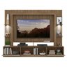 Rack Estante TV 65 Polegadas com Leds Berlim Multimóveis Madeirado/Lacca Fumê - 5