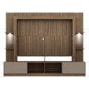 Ver imagem 6 de Rack Estante TV 65 Polegadas com Leds Berlim Multimóveis Madeirado/Lacca Fumê