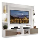Ver imagem 2 de Rack Estante TV 65 Polegadas com Leds Berlim Multimóveis Branco/Lacca Fumê