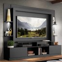 Ver imagem 1 de Rack Estante Tv 65 Polegadas com Leds Berlim Multimóveis Preto