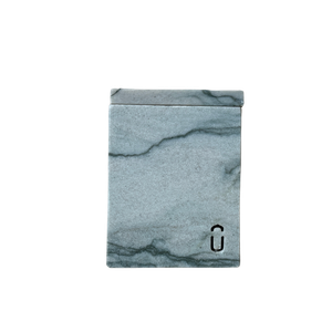 Pote Organize com Tampa Quartzito Perla Grey Polido 11x9cm