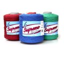 Ver imagem 1 de Kit 3 Barbantes Supremo N6 - 1,8KG Cores Variadas CONE 1,8KG