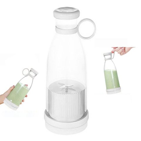 Garrafa Mixer Liquidificador Misturador Suco Shake Smoothie Usb Potente Cozinha Bolsa Viagem Portati