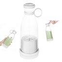Ver imagem 1 de Garrafa Mixer Liquidificador Misturador Suco Shake Smoothie Usb Potente Cozinha Bolsa Viagem Portati