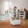 Baú de Brinquedos Montessoriana Branco - 1