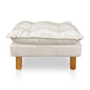 Ver imagem 6 de Poltrona de Amamentação com Puff Laura Veludo - Pallazio Rosa
