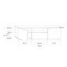 Rack Home Para TV até 65 polegadasRoyal Branco - 6