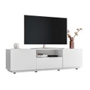 Ver imagem 2 de Rack Para Sala De Estar TV até 65 polegadas Branco Home Royal