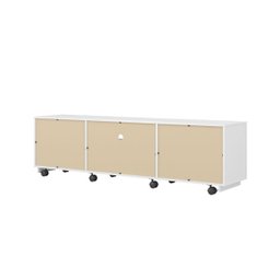 Rack Para Sala De Estar TV até 65 polegadas Branco Home Royal - 5