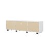 Rack Para Sala De Estar TV até 65 polegadas Branco Home Royal - 5