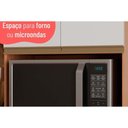 Ver imagem 6 de Torre Quente de Cozinha Paneleiro Thela Macadâmia com 4 Portas 70cm Freijó Branco Telasul