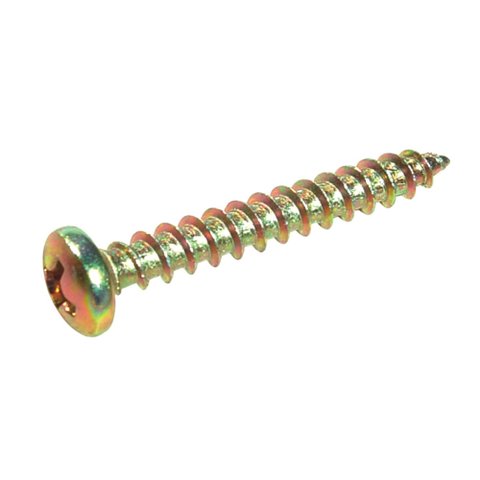Parafuso para Madeira Cabeça Panela Phillips 4,0 x 16mm - 500 unidades Bicromatizado New Fix