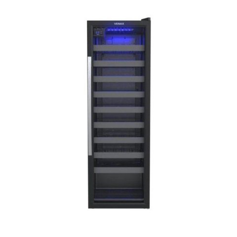 Adega Piubella 200 para 50 Garrafas Preto 220v Venax