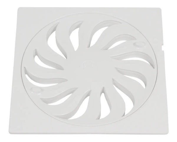 Grelha Abre/fecha Branco Quadrado Pvc Dn 150 Tigre 3 Uni - 2