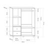 Guarda-Roupa Infantil Branco Montessoriana - 5