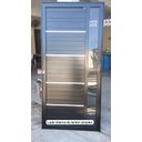 Ver imagem 2 de Porta Alumínio 210x80 com Vidro - Lambril Simples Preta