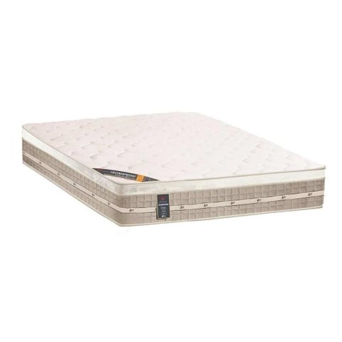 Colchão Queen Molas Bonnel Premium Tecnopedic Euro Pillow (158x198x30) - Castor