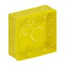 Caixa De Luz Embutir 4x4 Parede Reforçada Amarela Tigre 30u. - 2