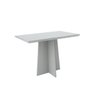 Mesa para Sala de Jantar 4 Lugares Ana Off Whitecasa Madre - 1