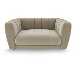 Caminha Casinha para Cachorro Gato Pet Mini Poltrona Lola Veludo Bege - Loja Sheep Sheep Estofados - 1